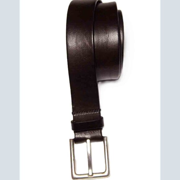 To Boot New York Leather Dress Belt Adam Derrick BROWN Men's Size 40 - Picture 1 of 2